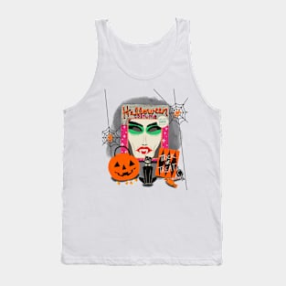 Vintage Halloween Vignette Tank Top